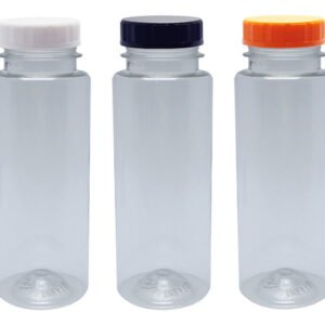 1590 Frascos Plástico Cristal Pet 200ml Rosca S/ Lacre Con