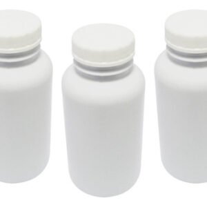 1200 Frasco Plástico Branco Pet 240ml Tam Rosca S/ Lacre Sup