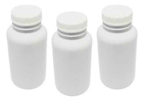 1200 Frasco Plástico Branco Pet 240ml Tam Rosca S/ Lacre Sup