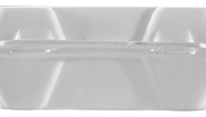 69 Lancheira Branca Isopor 255x235x90mm Bom Apetite Bh102