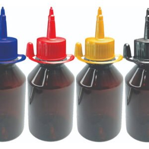 371 Frasco Plástico Âmbar Pet 120ml Bico Aplicador Far