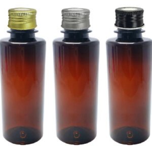 226 Frasco Plástico Ambar Pet 200ml Tampa Difusor C/ F Cos