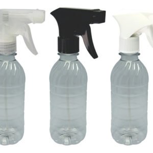 16 Frascos Plásticos Cristal 330ml Válvula Gatilho Suc