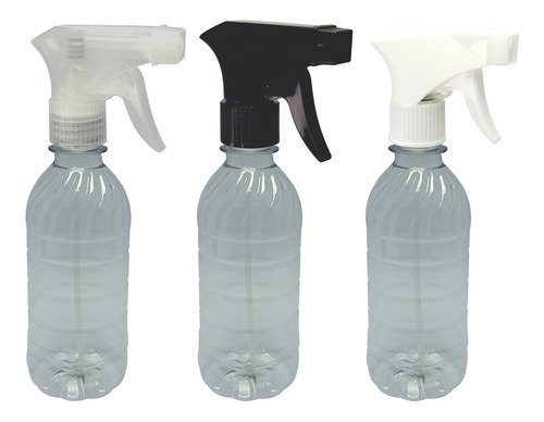 252 Frascos Plásticos Cristal 330ml Válvula Gatilho Suc