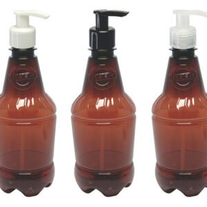 183 Frascos Plástico Âmbar Pet 500ml Válvula Bico Pato S Gr2