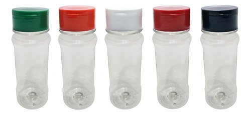 342 Frascos Plástico Cristal Pet 120ml Tampa Peneira Con - Imagem 2