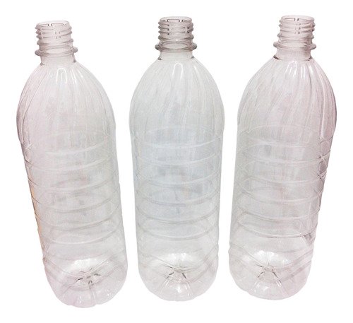 392 Frascos Plásticos Cristal Pet De 1l Tampa Alumínio S Suc - Imagem 2