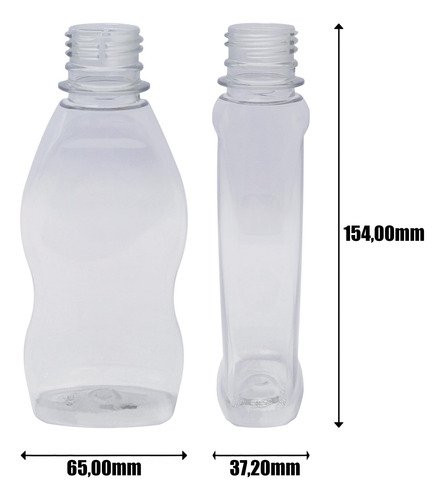 253 Frascos Plástico Cristal 190ml Tampa Dosadora 30ml Mol - Imagem 4