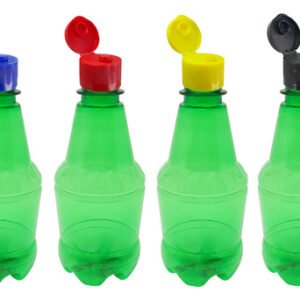 918 Frascos Plástico Verde Pet 300ml Fliptop Batoque Gr2