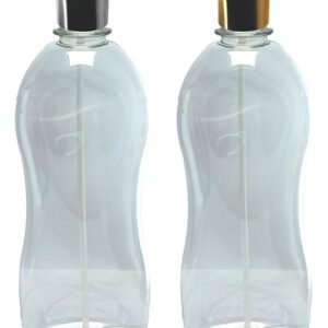 70 Frascos Plástico Cristal 750ml Válvula Bico Pato L Cat