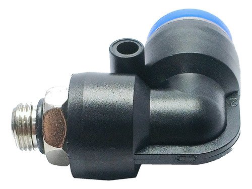 1 Conexão Pneumática Cotovelo Macho Rosca 1/8 X Tubo 12mm - Imagem 4