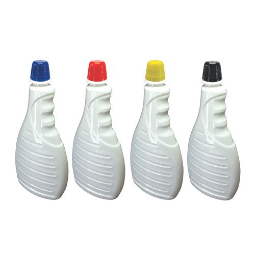 200 Frascos Plástico Branco Pet 500ml Com Tampa Dosadora Bor