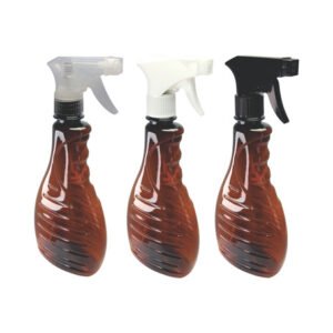 400 Frascos Plásticos Âmbar Pet 500ml Válvula Gatilho Bor