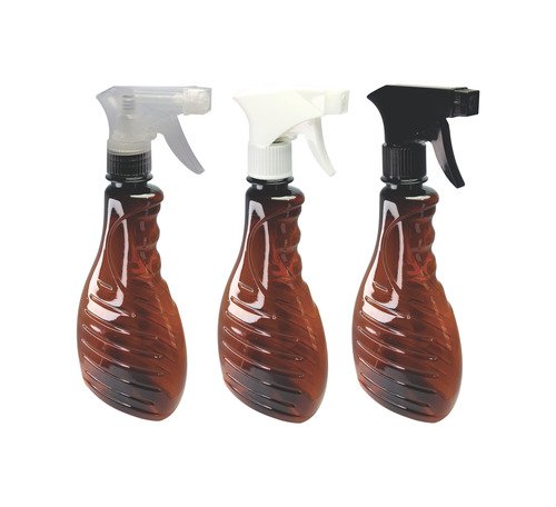 170 Frascos Plásticos Âmbar Pet 500ml Válvula Gatilho Bor