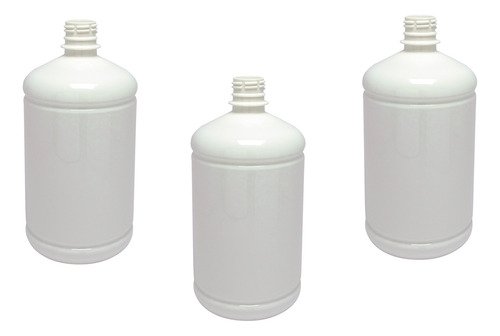 138 Frascos Plástico Branco Pet De 1l Com Tampa Fliptop Sab - Imagem 7