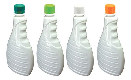 400 Frascos Plástico Branco Pet 500ml Tampa Rosca Lacre Bor - Imagem 2