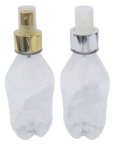 972 Frascos Plásticos Cristal Pet 350ml Válvula Spray L Agu