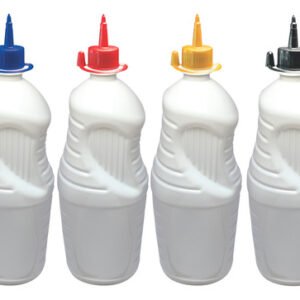59 Frascos Plástico Branco Pet De 2l C/ Bico Aplicador Ama