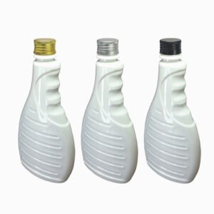 400 Frasco Plástico Branco Pet 500ml Com Tampa L Batoque Bor