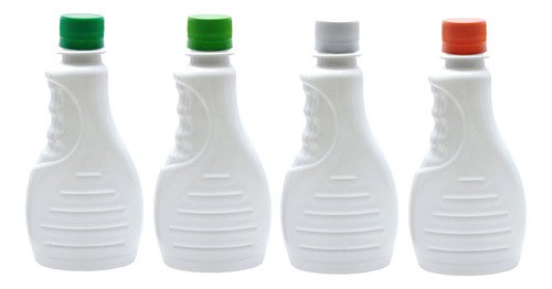 16 Frasco Plástico Branco Pet 300ml Tampa S Batoque Bor - Imagem 2