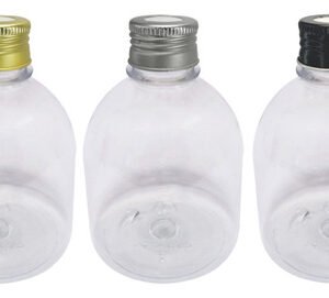 904 Frasco Plástico Cristal Pet 300ml Tampa Difusor C/ F Sab
