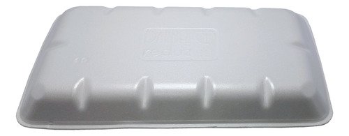300 Bandeja Funda Branca Isopor 375x200x30mm Darnel De15 - Imagem 2