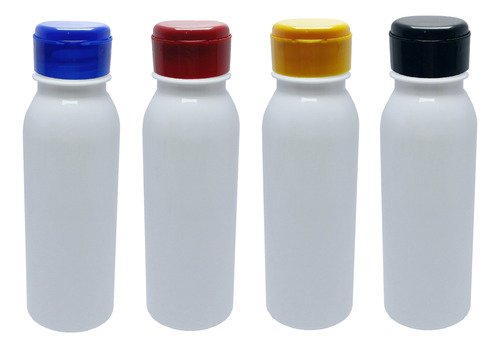 1518 Frascos Plástico Branco Pet 250ml Fliptop C/ Rosca Det - Imagem 2