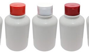 351 Frascos Plástico Branco Pet 330ml Tampa Peneira Sup