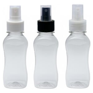 363 Frasco Plástico Cristal Pet 120ml Válvula Spray S Cat