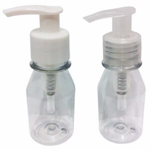 1218 Frascos Plásticos Cristal 60ml Válvula Bico Pato S Far