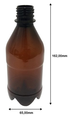 972 Frasco Plástico Âmbar Pet 350ml Tamp Dosadora 20ml Agu - Imagem 6