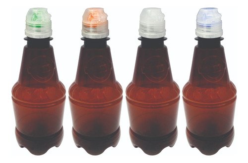 306 Frasco Âmbar Pet 300ml Tampa Sport Fliptop Gr2 - Imagem 2