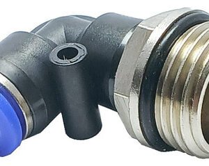 1 Conexão Pneumática Cotovelo Macho Rosca 1/2 X Tubo 8mm