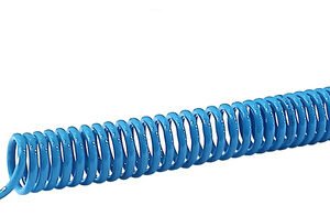 2 Tubo Espiral 5m Em Poliuretano Para Conexão 10mm - Esp10x5
