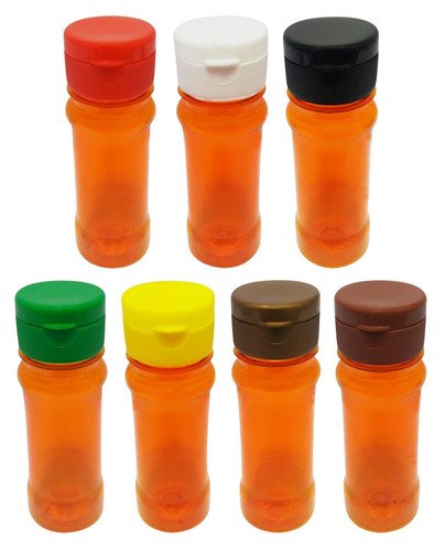 1755 Frasco Plástico Laranjado Pet 120ml Batoque Fliptop Con - Imagem 3