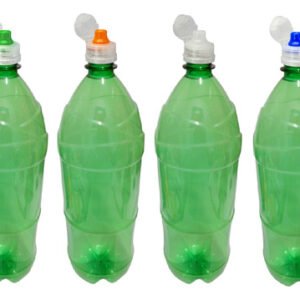 12 Frasco Plástico Verde Pet 2l Tampa Sport Fliptop Ref