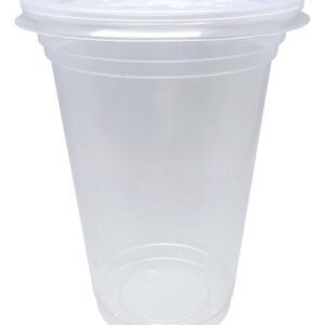 1000 Copos Descartáveis Plásticos Tampa C/ Furo Pp 400/440ml