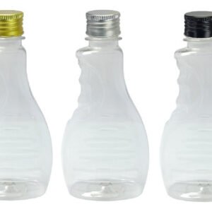 72 Frasco Plástico Cristal Pet 300ml Tampa Alumínio S Bor