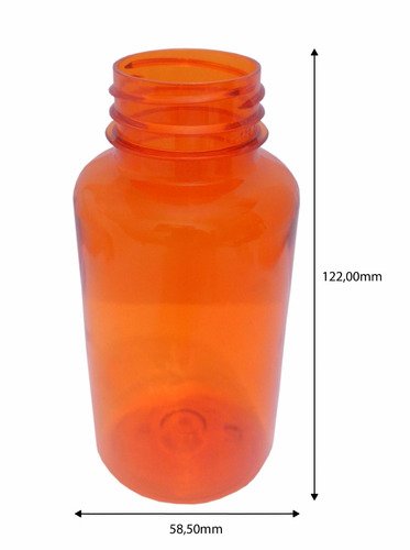 1200 Frasco Plástico Laranjado Pet 240ml Tempero Fliptop Sup - Imagem 8
