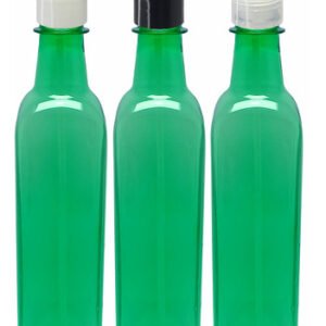 48 Frascos Plástico Verde 500ml Válvula Bico Pato S Aze