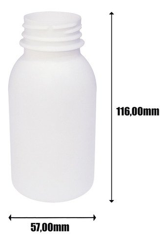 228 Frascos Plástico Branco Pet 200ml Tampa Fliptop Cap Det - Imagem 8