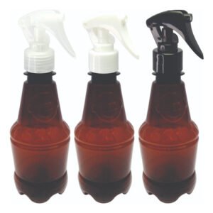 288 Frasco Plástico Âmbar Pet 300ml Válv Mini Gatilho Gr2