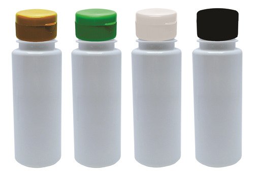 104 Frascos Plástico Branco Pet 200ml Batoque Fliptop Con - Imagem 2