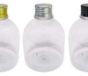 904 Frasco Plástico Cristal Pet 300ml Tampa L Batoque Sab