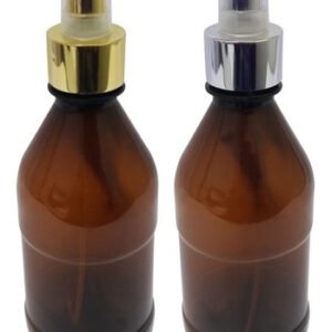 972 Frascos Plásticos Âmbar Pet 350ml Válvula Spray L Agu