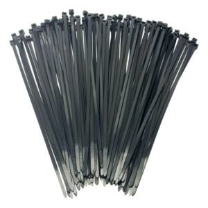 40 Pacote Abraçadeiras De Nylon Preta 3,6x200mm C/ 100 Unid