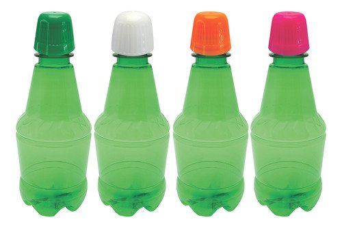 918 Frasco Plástico Verde Pet 300ml Tampa Dosadora 20ml Gr2 - Imagem 2