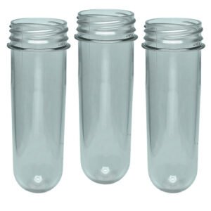 240 Preforma Cristal 169ml Pet 86g Tubete 15cm Sem Tampas