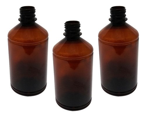 678 Frascos Plásticos Âmbar Pet 500ml Válvula Gatilho Far - Imagem 2