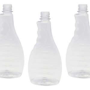 12 Frascos Plástico Cristal Pet 500ml Vazios Sem Tampas Bor